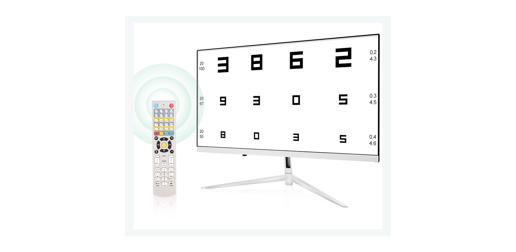 Visual Acuity Chart or Vision Screener