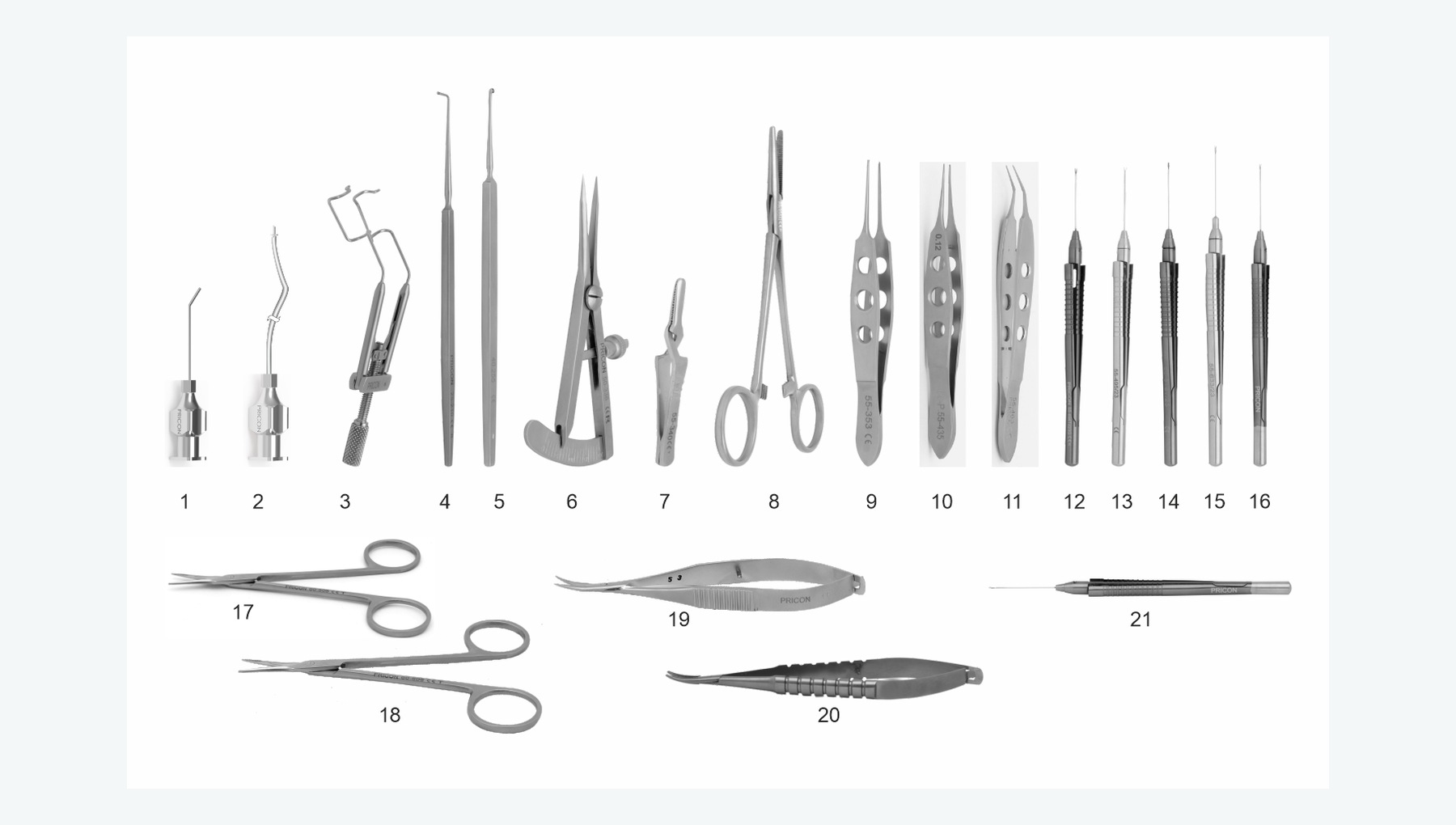 Diabetic Vitrectomy Instrument Set