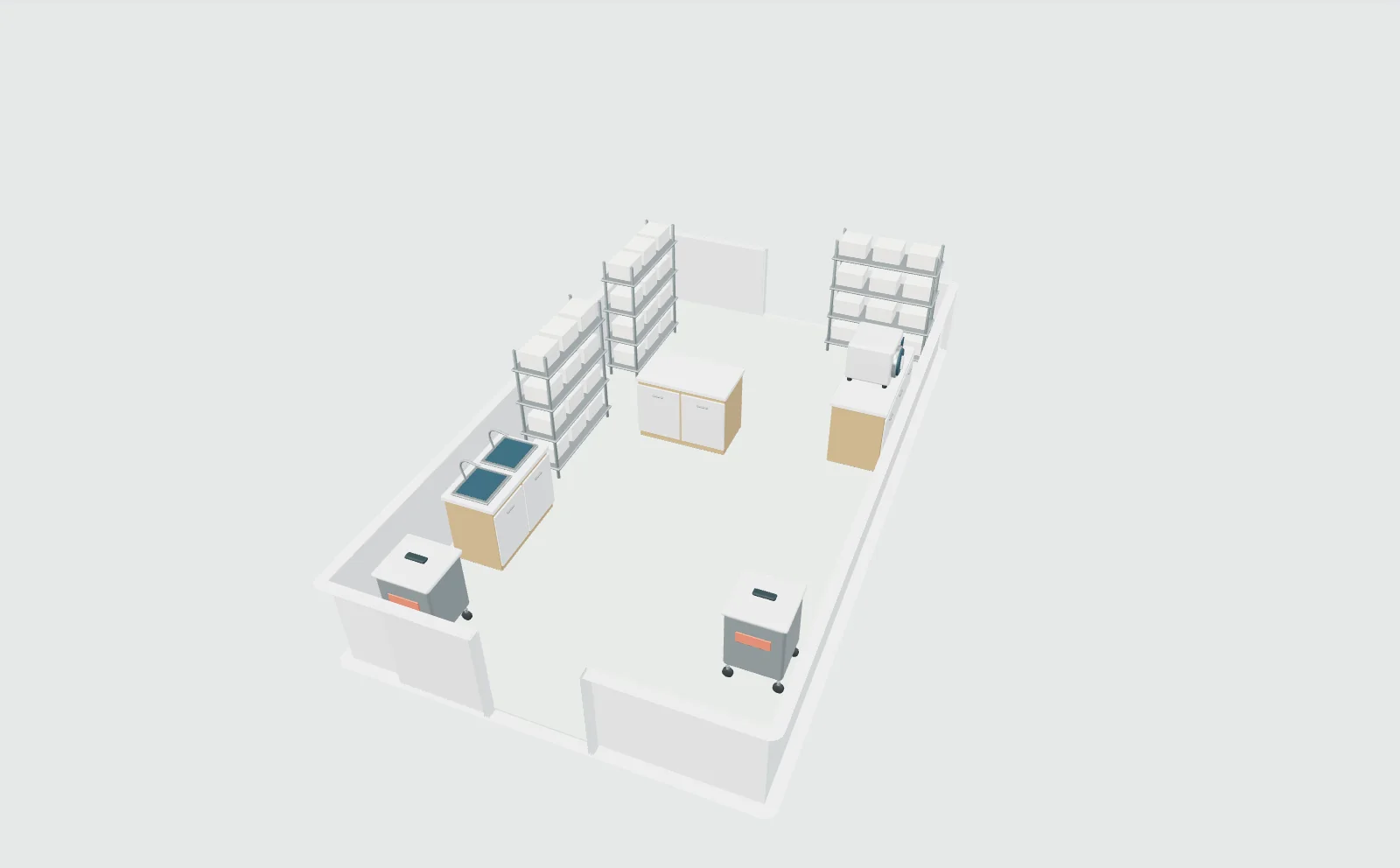 Dedicated sterilization room