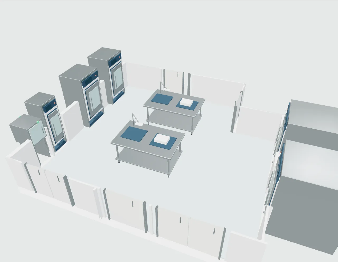 A central sterile supply department — space or equipment view 2