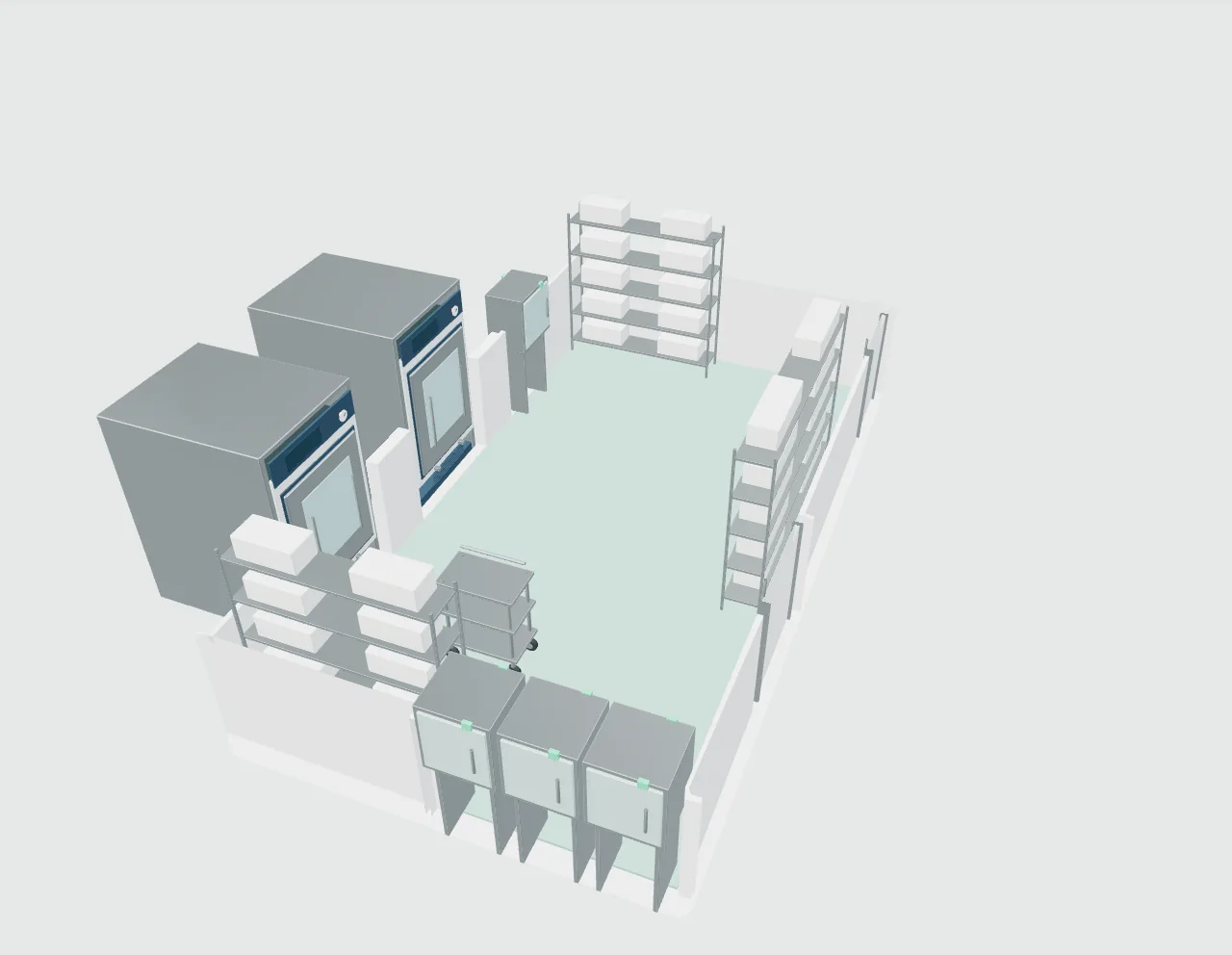 A central sterile supply department — space or equipment view 3