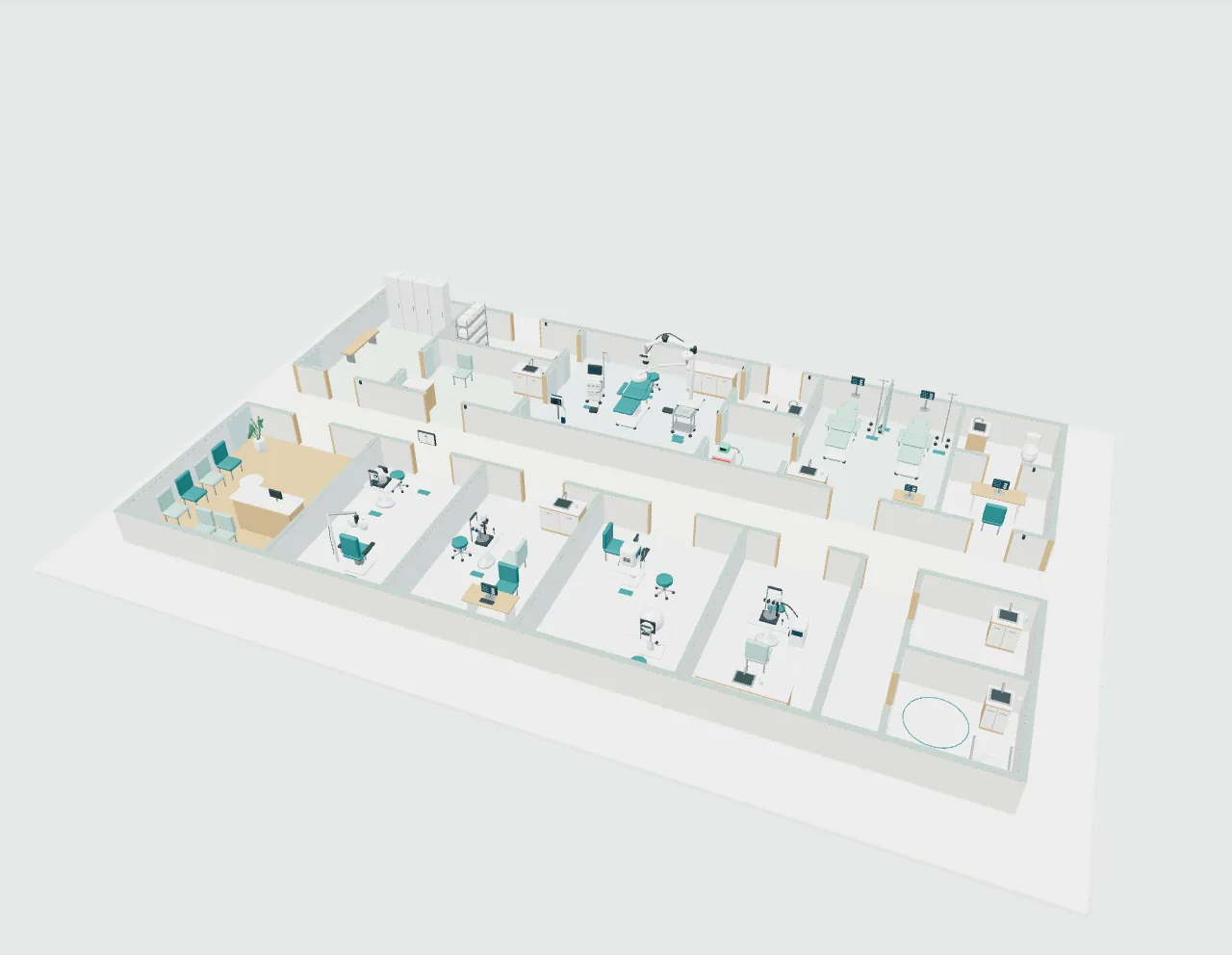 An eye centre, planned as a complete service