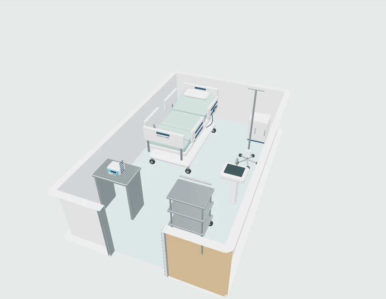 A general clinic and its extension — space or equipment view 3