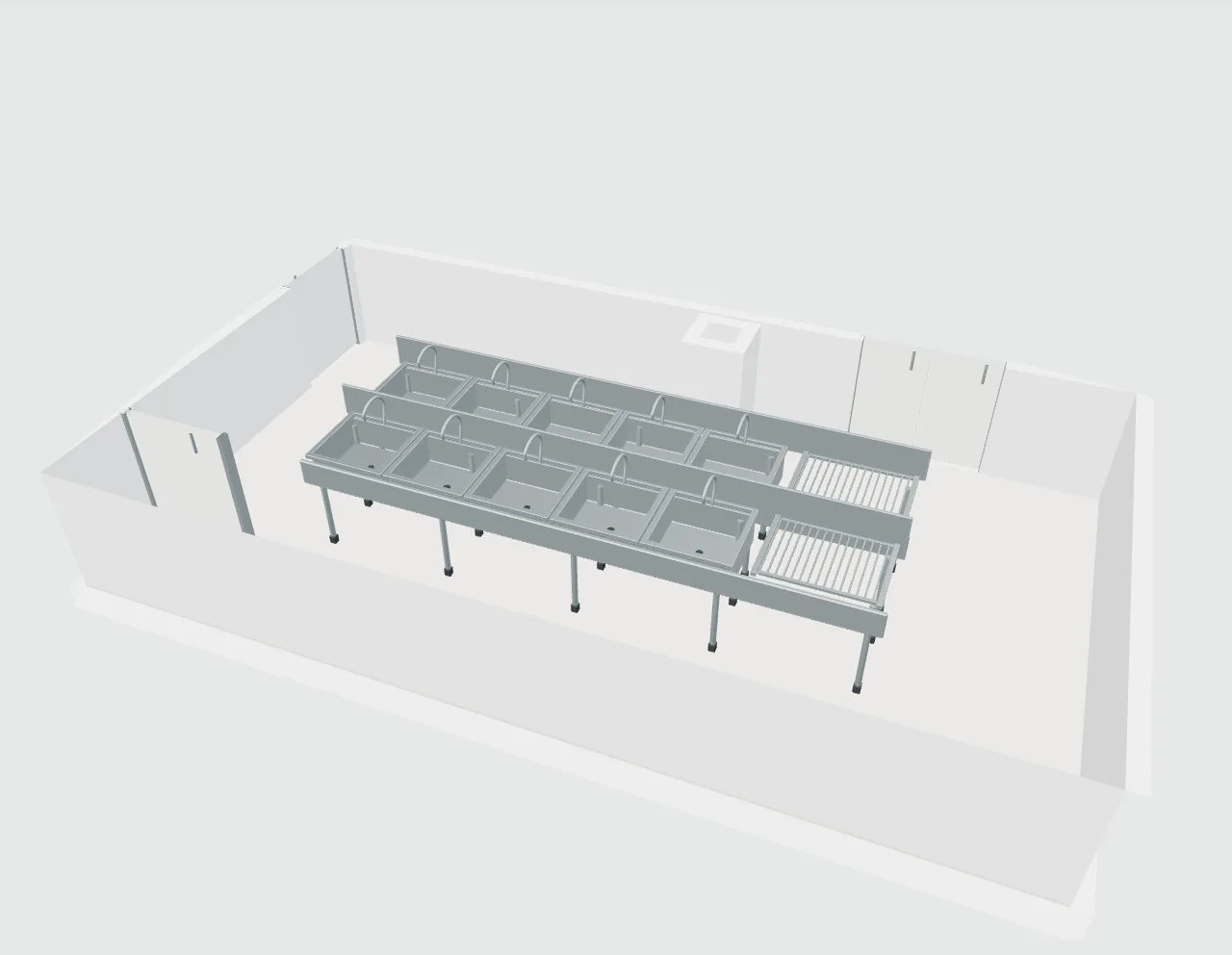 A coordinated endoscopy centre — space or equipment view 2
